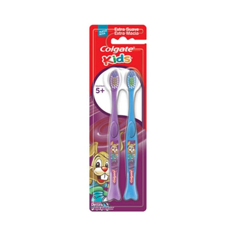 Cepillo dental colgate kids 2 piezas