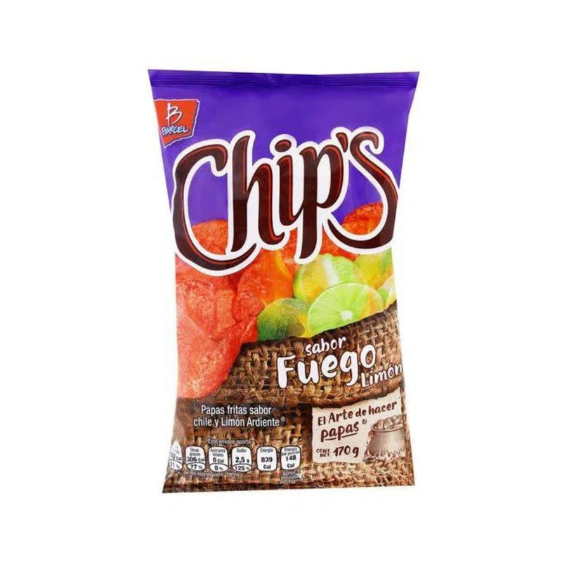 Chips sabor fuego 170gr