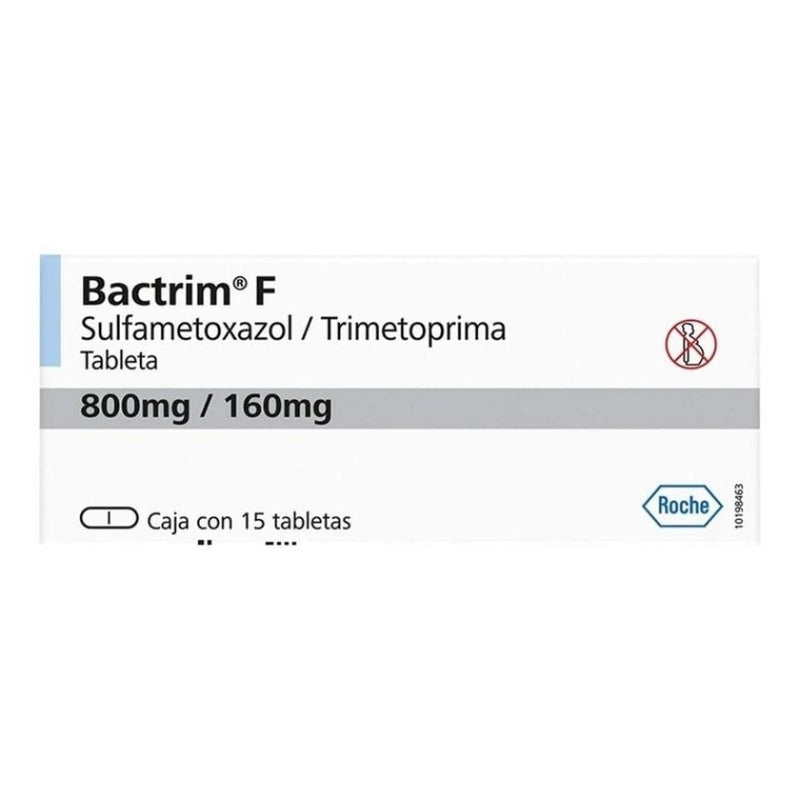 Bactrim f 15 tabletas 800mg/160