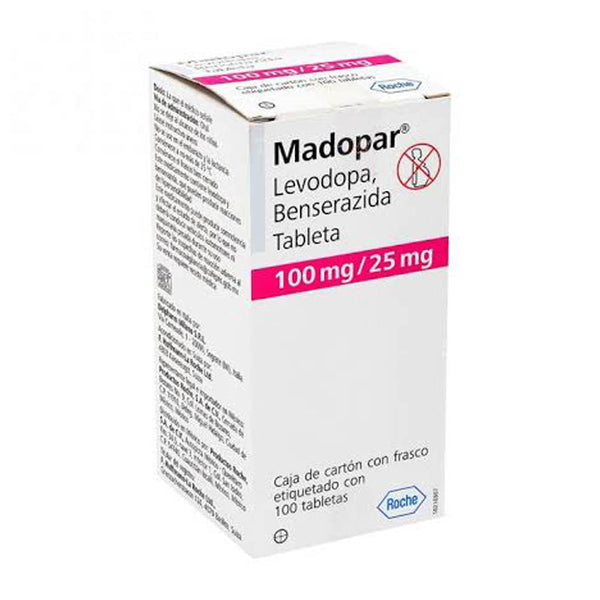 Madopar 100 comprimidos 100/25mg