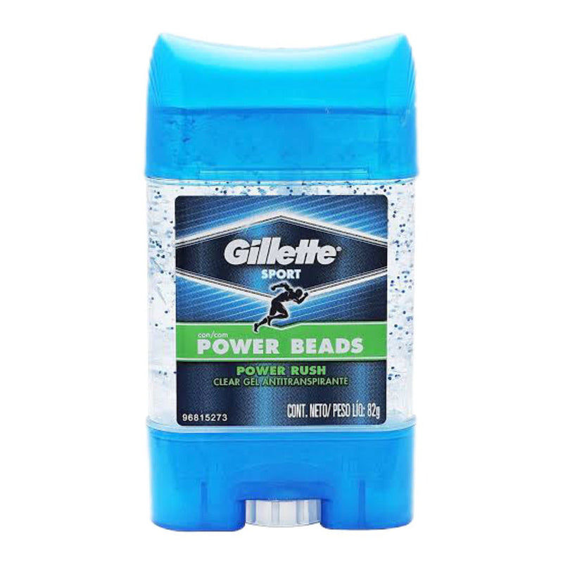 Desodorante gillette power rushampoo 82g