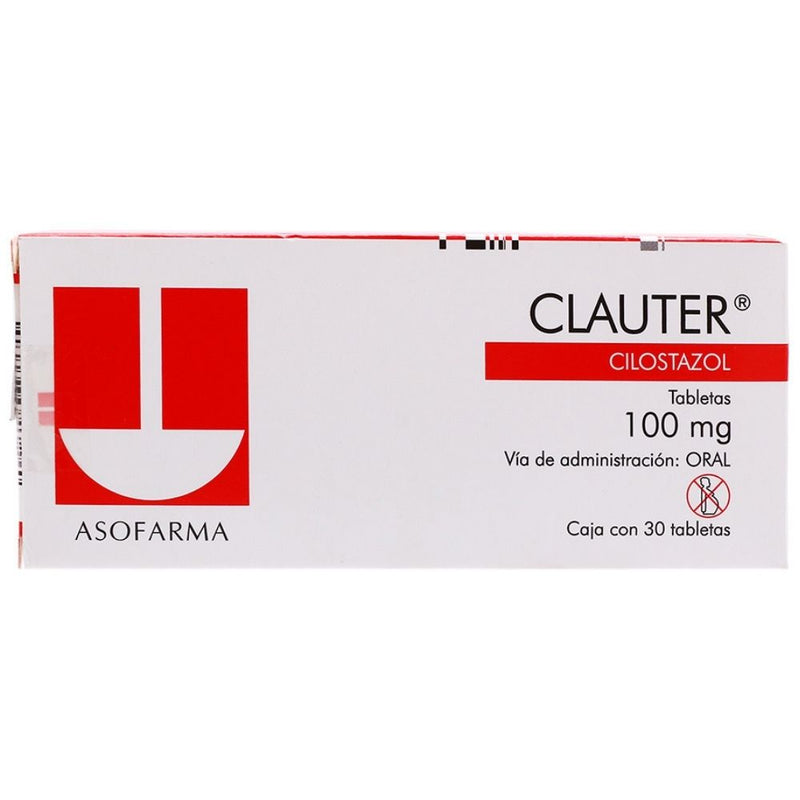Clauter 30 comprimidos 100mg