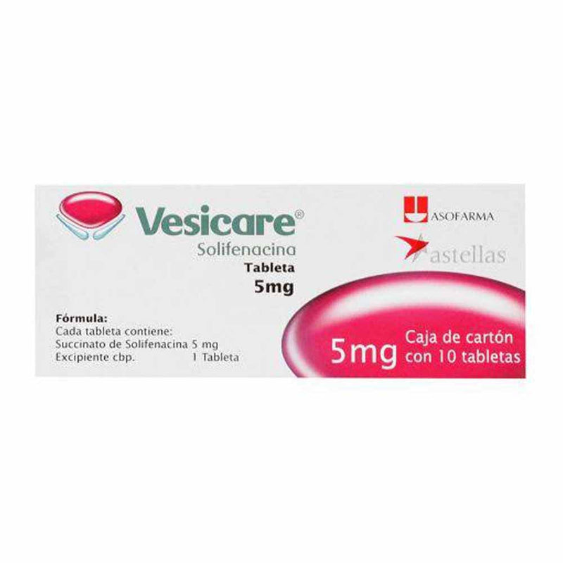 Vesicare 10 tabletas 5 mg