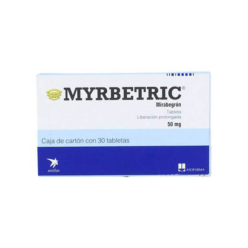 MYRBETRIC 30 TABS 50MG