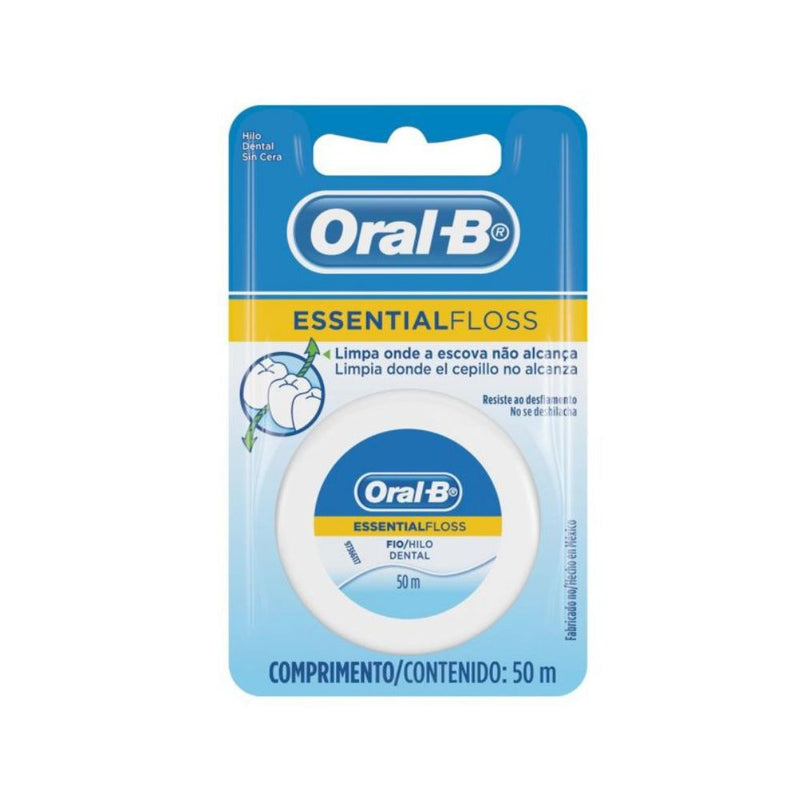 Hilo dental oral-b sin cera 50mt