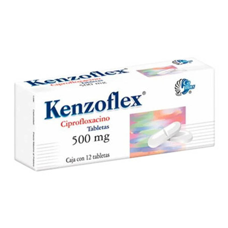 Ciprofloxacino 500 mg. capsulas con 12 (kenzoflex) *a