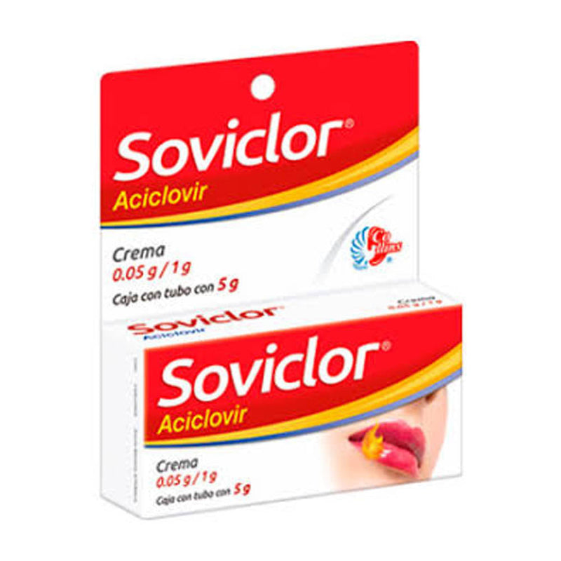 Aciclovir 0.5gr/1gr crema 5gr (soviclor)