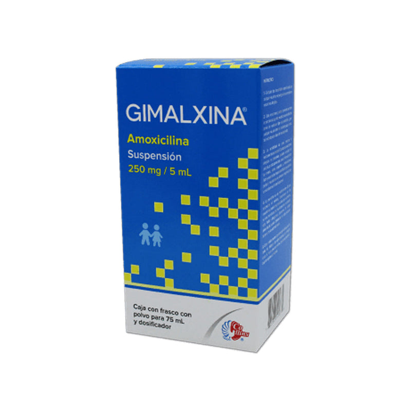 Amoxicilina 250 mg./5 ml. suspension 75 ml. (gimalxina) *a