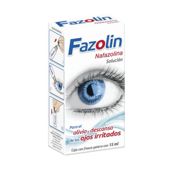 Nafazolina 1.0mg/1ml solucion oft 15ml (fazolin)