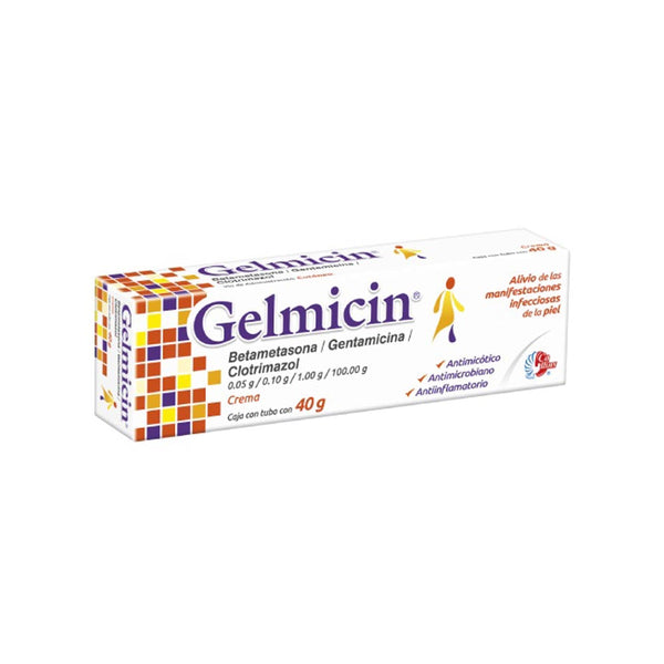 Betametazona gentamicinaclotrimazol 050 11 g crema 40gr (gelmicin)