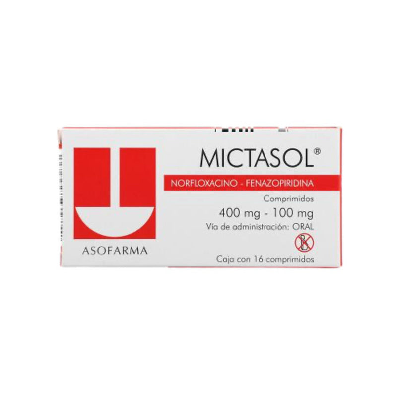 Mictasolucion 16 comprimidosi 400/100mg