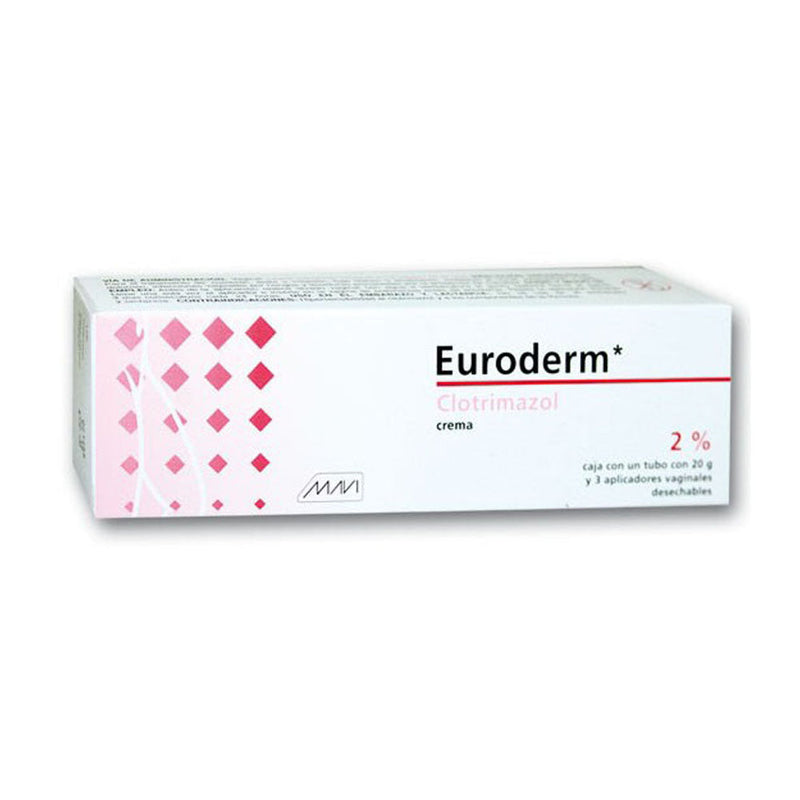 Clotrimazol 2 g crema 20gr (euroderm)