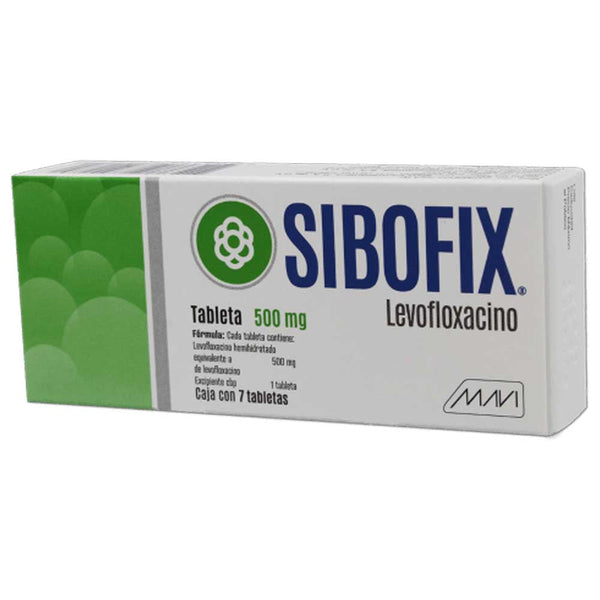 Levofloxacino 500 mg tabletas con7 (sibofix)