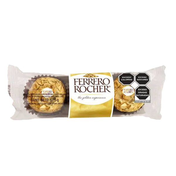 Ferrero paquete con 3 piezas