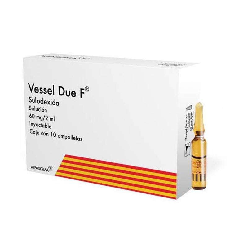 Vessel due f solucion inyectables 60mg