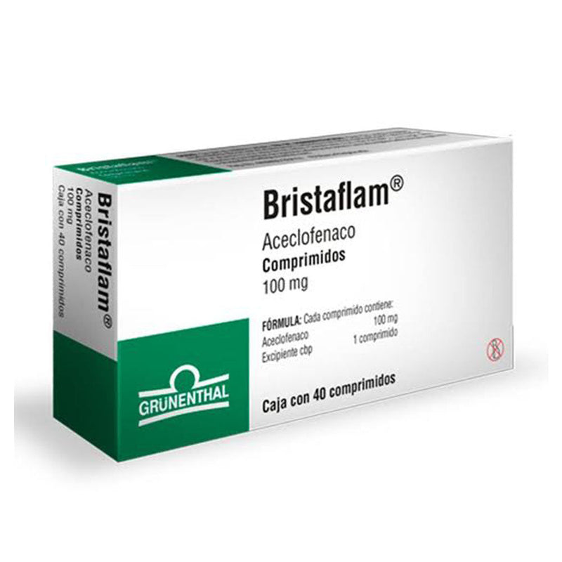 Bristaflam 40 comprimidos 100mg