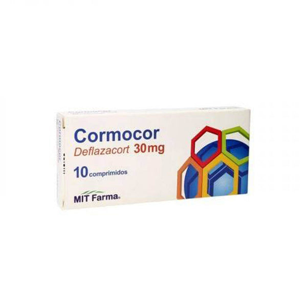 Cormocor 10 comprimidos 30mg
