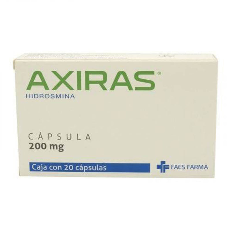 Axiras 200 mg 20 capsulas