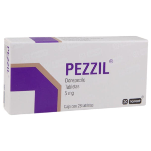 Pezzil 28 tabletas 5mg donepecilo
