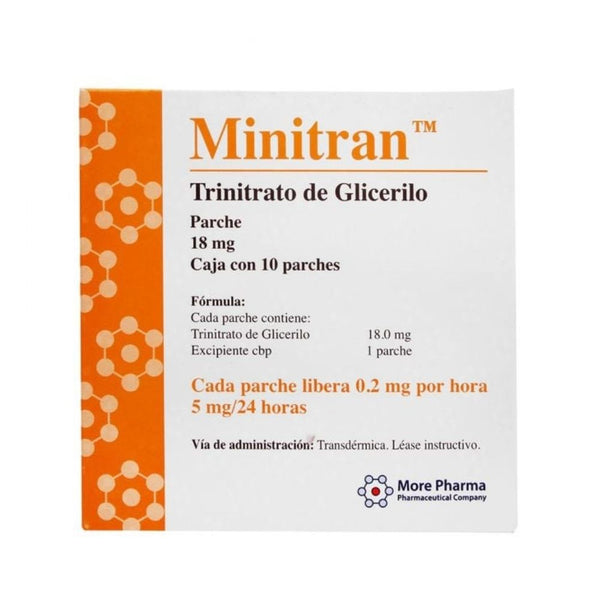 Minitran 10 parches 18mg